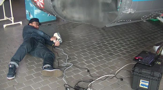 Artec 3D 扫描仪在直升飞机扫描案例