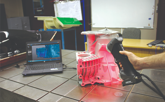 手持小空间三维扫描仪